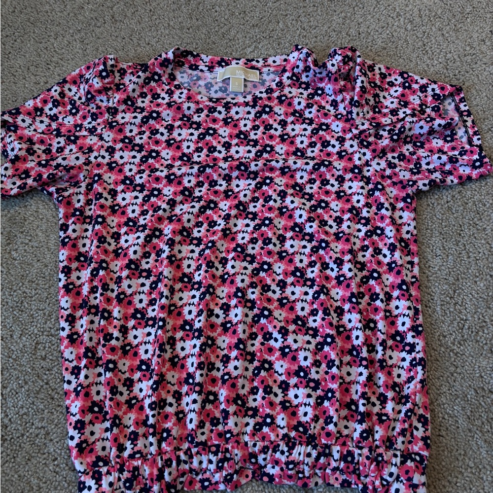 Michael Kors Pink Floral woman’s top
